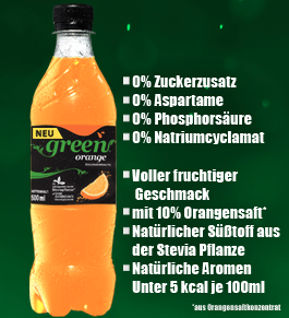 Green Orange 0,5 l PET - 6er Pack