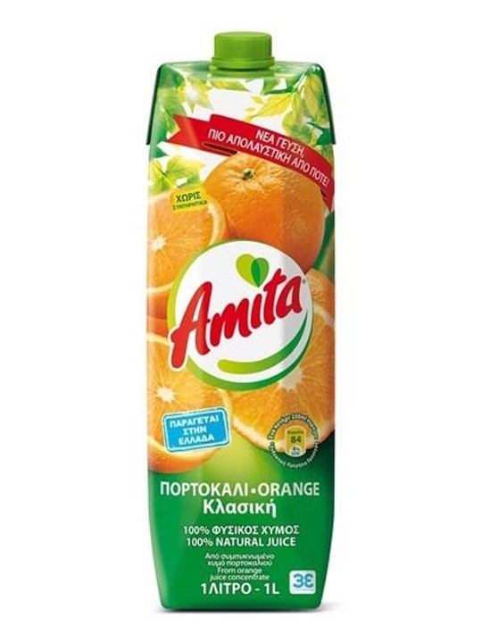 Amita Orange Juice - 1 Liter