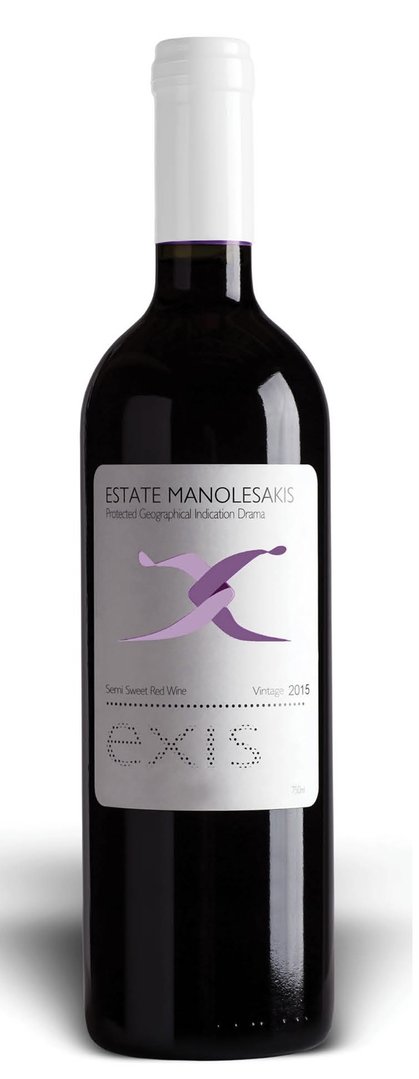 Estate Manolesakis - Exis Rotwein Lieblich 0,75 l